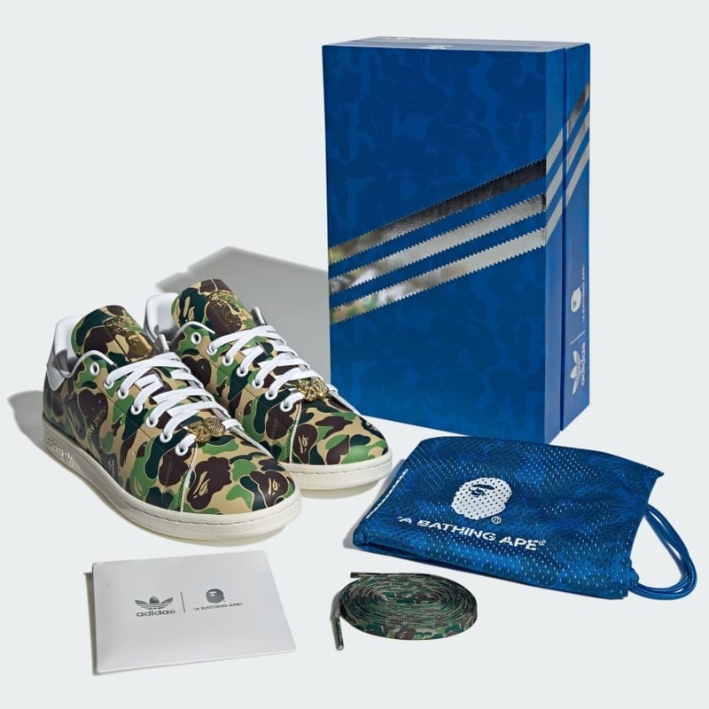 BAPE x adidas Stan Smith "ABC Camo" | IG8949