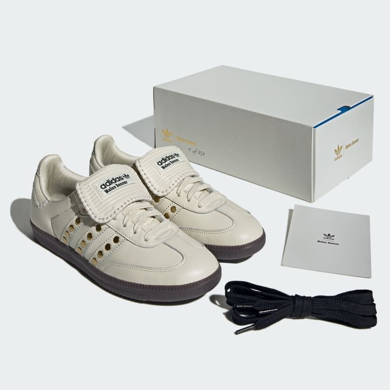Wales Bonner x adidas Samba Studded "Cream White" | IG4304