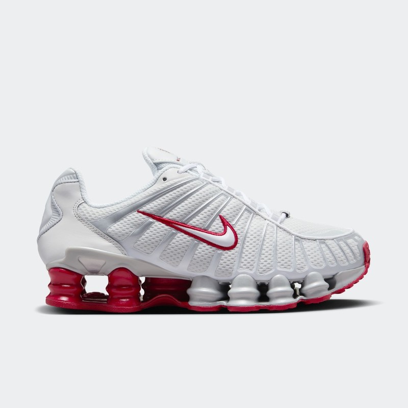 Nike Shox TL "White/Red" | FZ4344-001