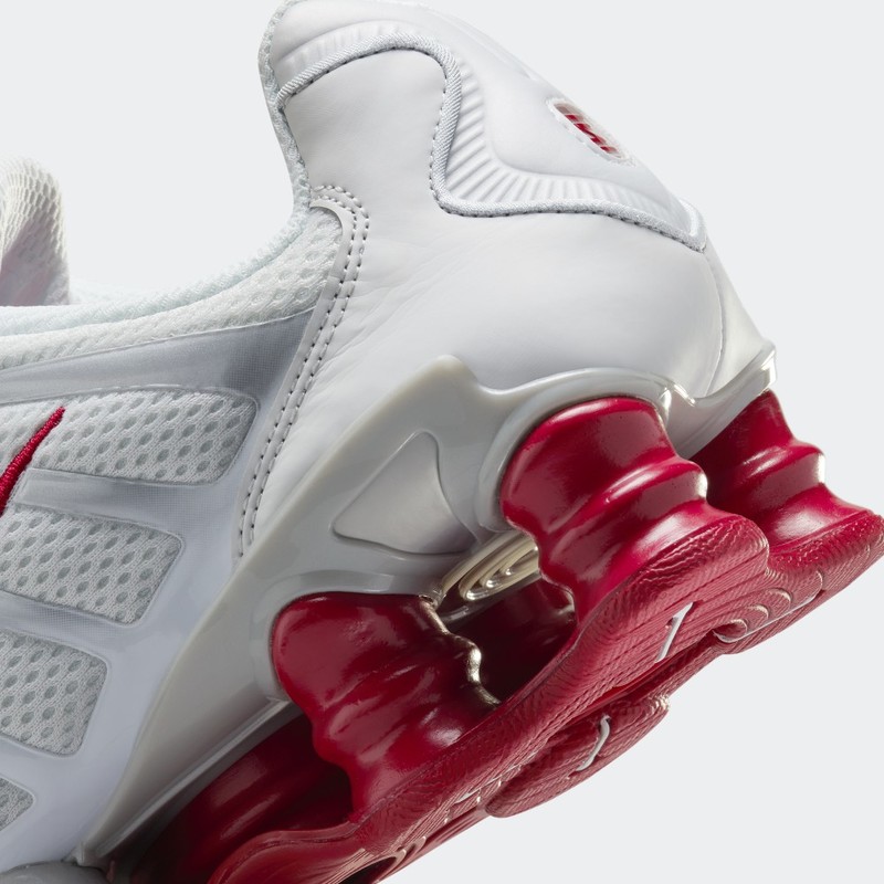 Nike Shox TL "White/Red" | FZ4344-001