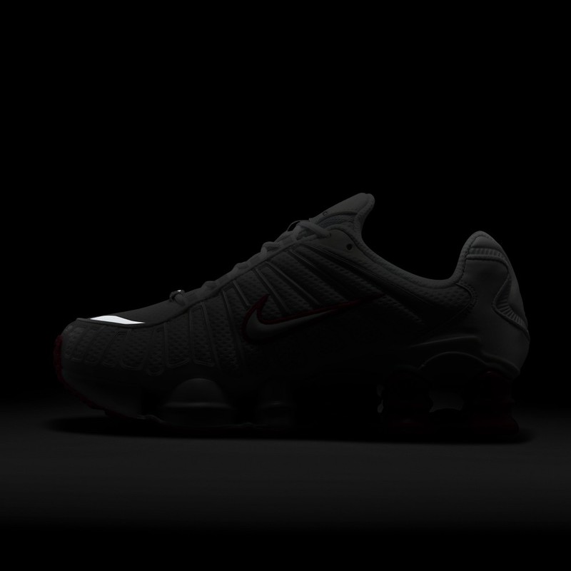 Nike Shox TL "White/Red" | FZ4344-001