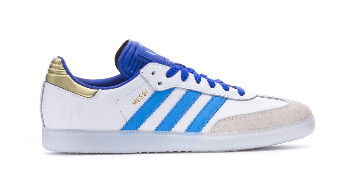 Zwei Sneakers, eine Legende - Für 2024 sind Lionel Messi x adidas Sambas geplant Zwei Sneakers, eine Legende - Für 2024 sind Lionel Messi x adidas Sambas geplant