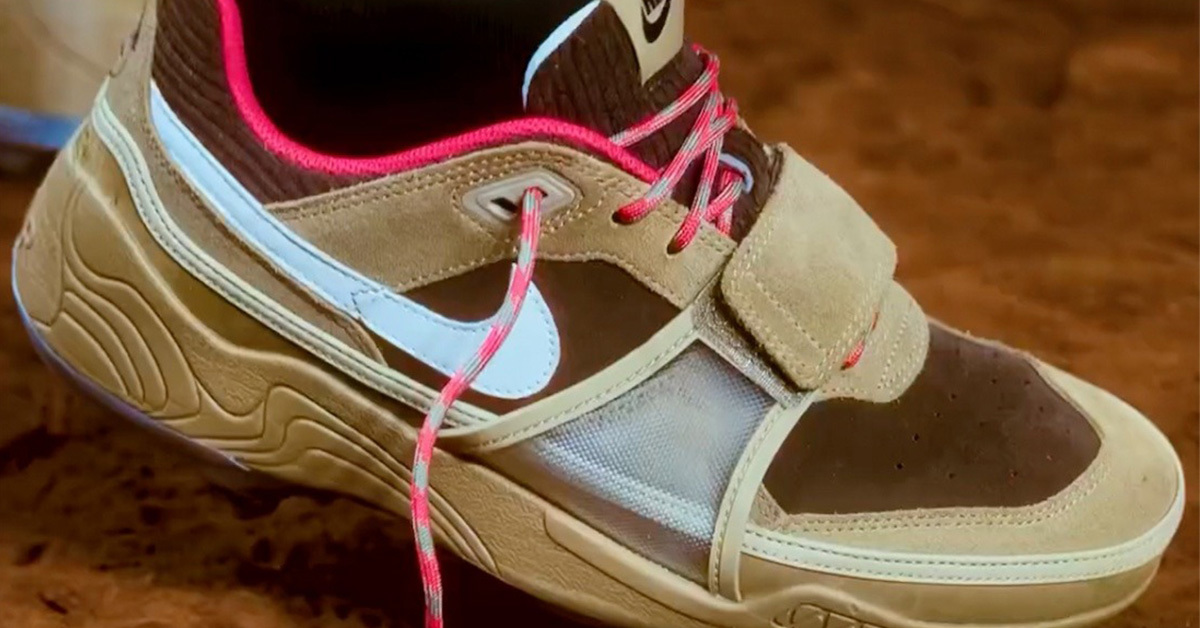 Travis Scott gibt einen Vorgeschmack auf die Nike Sharkidon Baseball Cleats Travis Scott gibt einen Vorgeschmack auf die Nike Sharkidon Baseball Cleats