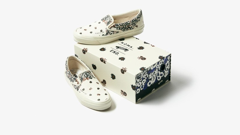 END. x Noma t.d. x Vans Classic Slip-On LX "Antique White" | VN0A32QN2WO