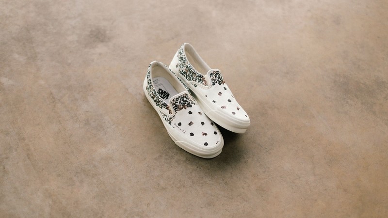 END. x Noma t.d. x Vans Classic Slip-On LX "Antique White" | VN0A32QN2WO