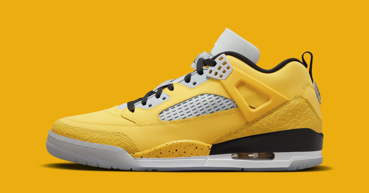 Mit dem Jordan Spizike Low "Lightning" bekommst du eine leuchtende Ergänzung für den Sommer 2024 Mit dem Jordan Spizike Low "Lightning" bekommst du eine leuchtende Ergänzung für den Sommer 2024