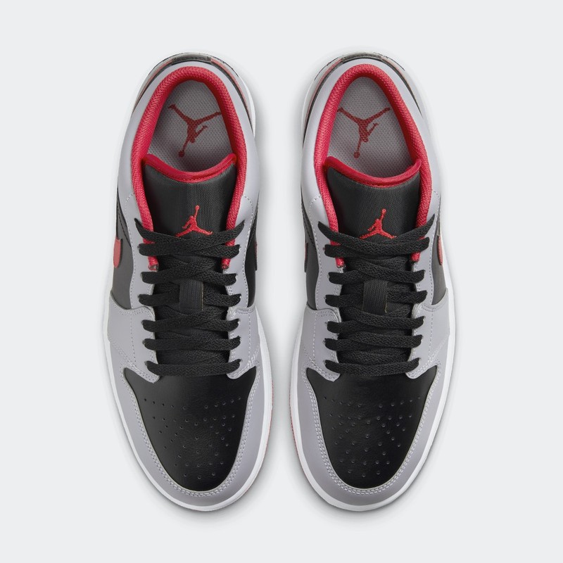 Air Jordan 1 Low "Black/Cement Grey" | 553558-060