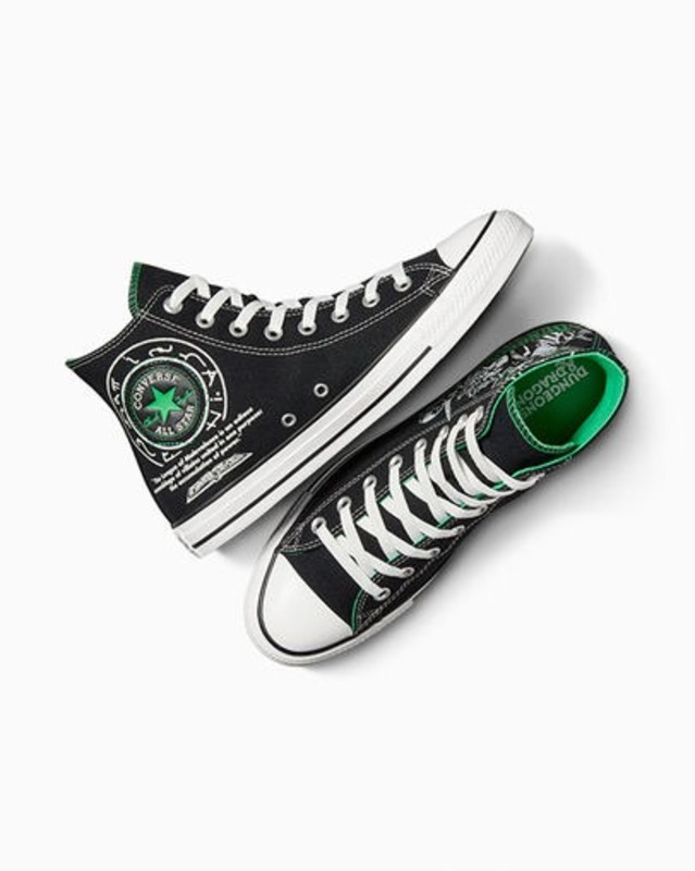 Dungeons & Dragons x Converse Chuck Taylor All Star "Black/Green" | A09885C