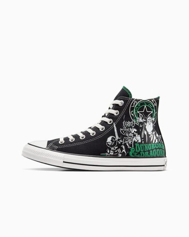 Dungeons & Dragons x Converse Chuck Taylor All Star "Black/Green" | A09885C