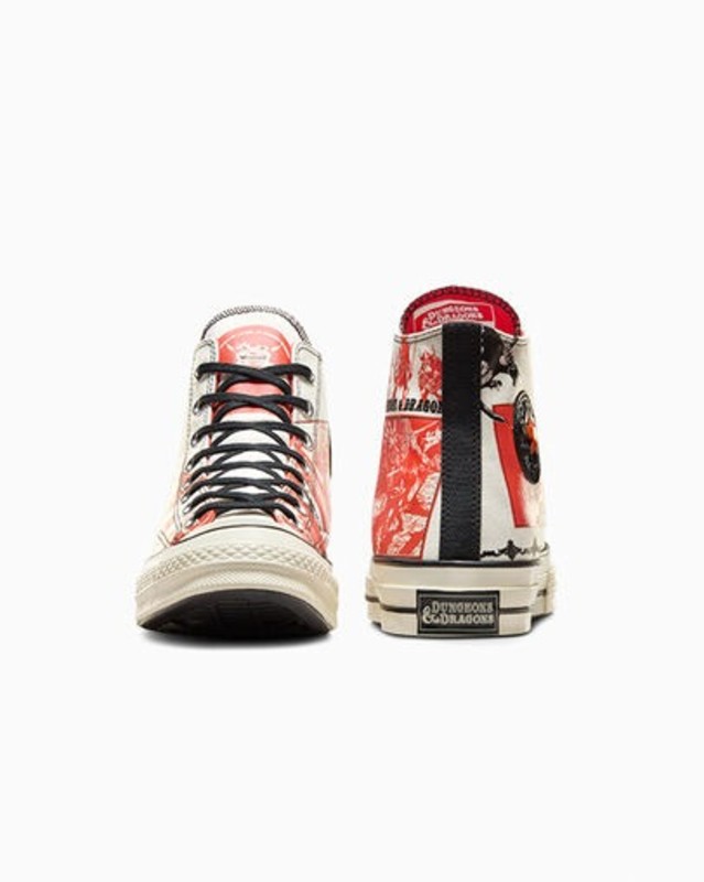 Dungeons & Dragons x Converse Chuck 70 High "Egret/Black" | A09883C