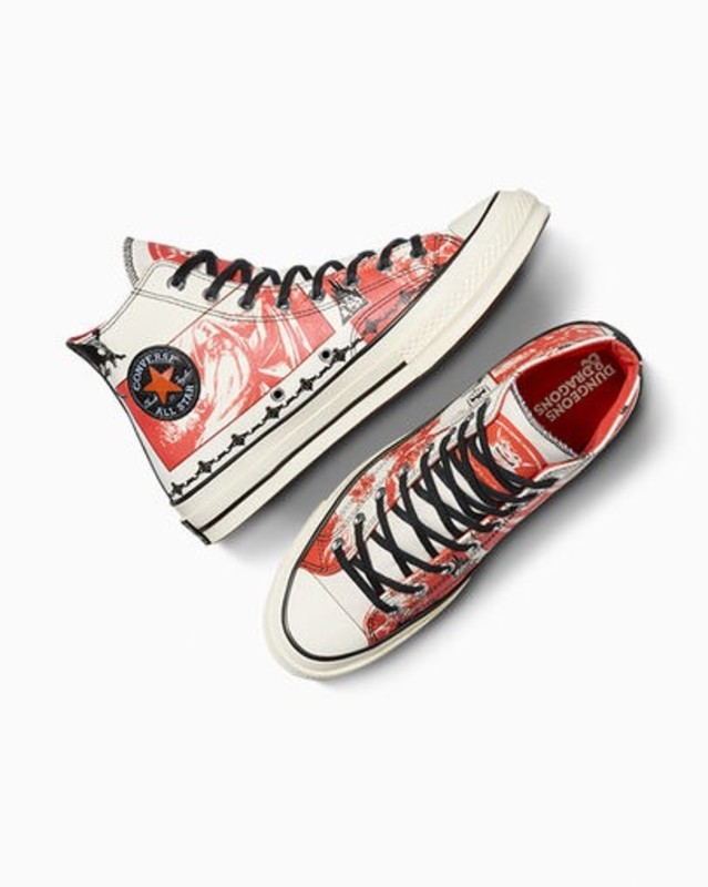 Dungeons & Dragons x Converse Chuck 70 High "Egret/Black" | A09883C