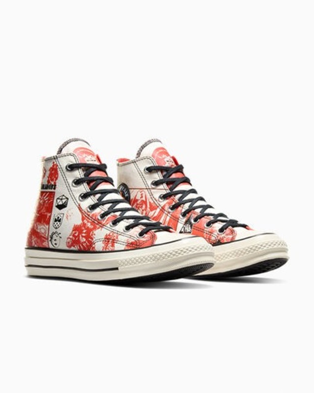 Dungeons & Dragons x Converse Chuck 70 High "Egret/Black" | A09883C