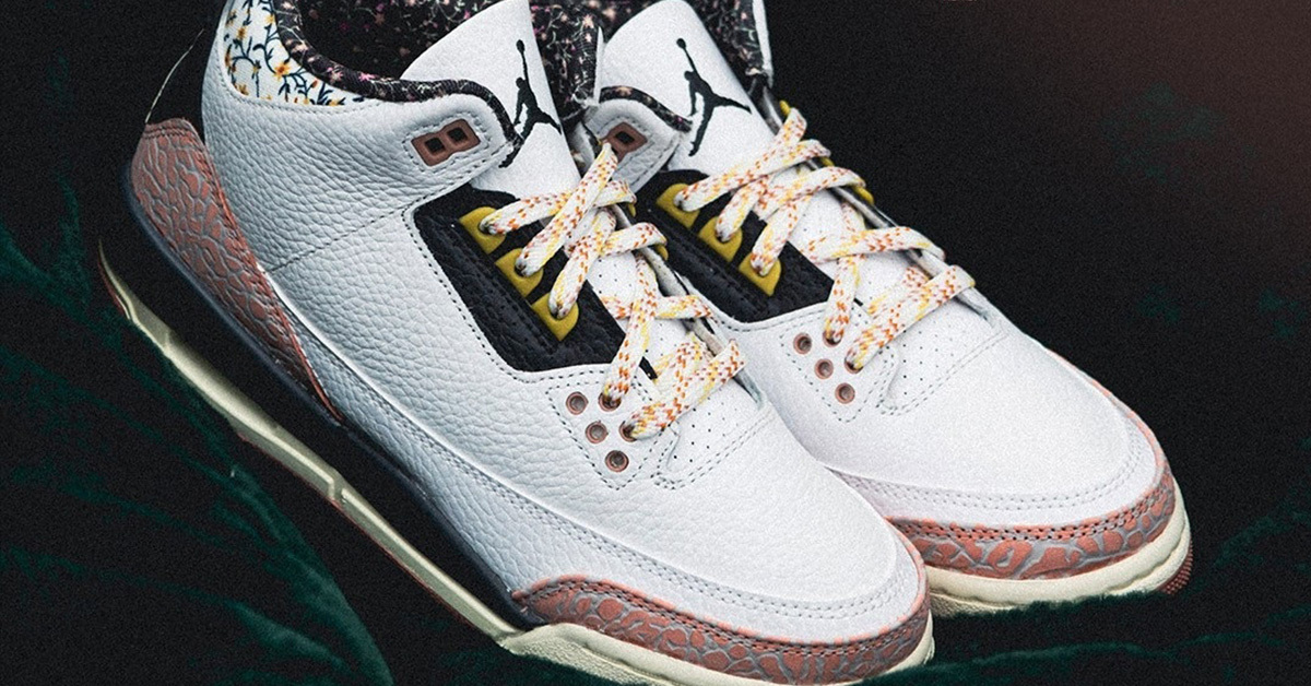 Entdecke den exklusiven Kinder-Sneaker Air Jordan 3 GS "Floral" Entdecke den exklusiven Kinder-Sneaker Air Jordan 3 GS "Floral"