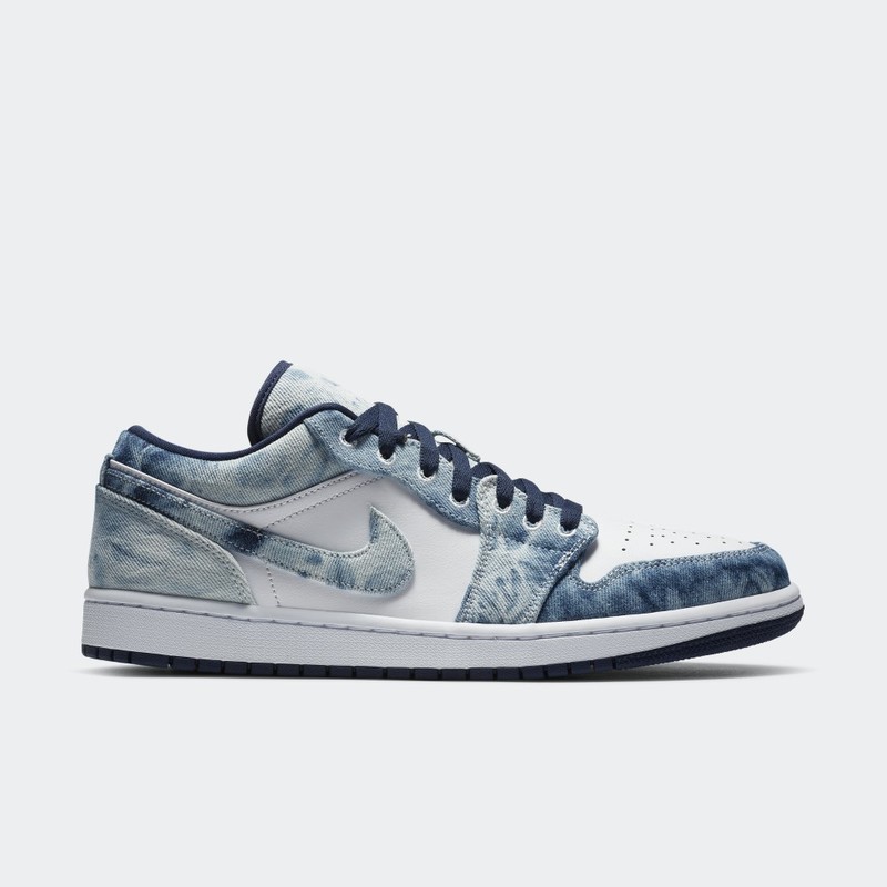 Air Jordan 1 Low "Washed Denim" | CZ8455-100