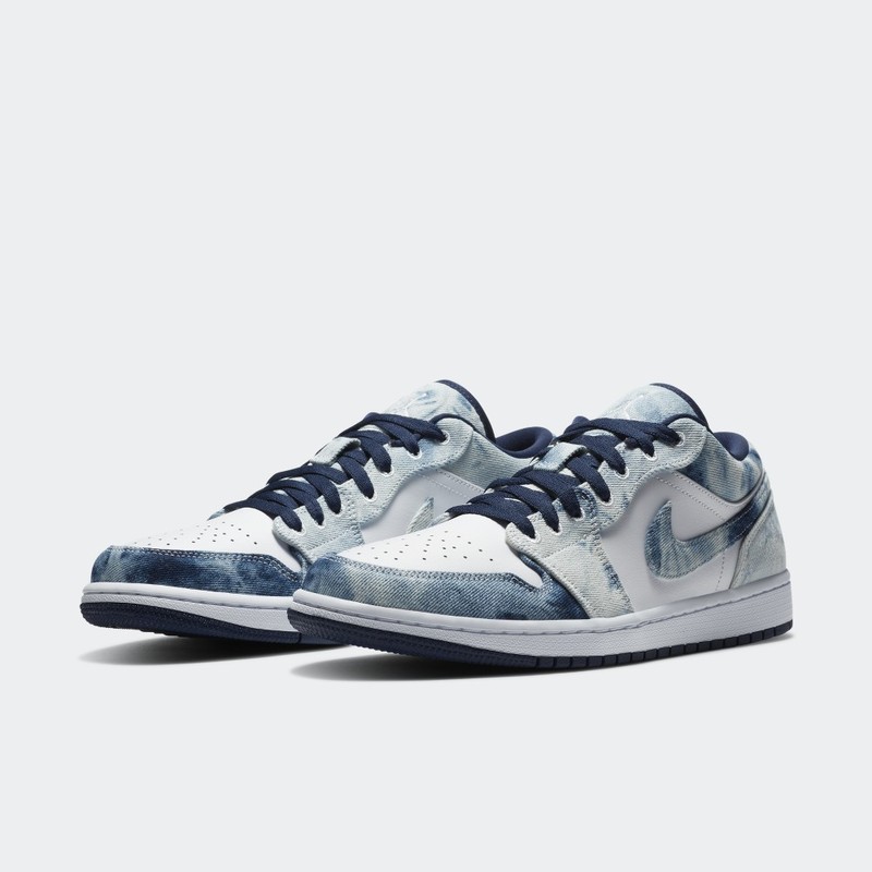Air Jordan 1 Low "Washed Denim" | CZ8455-100