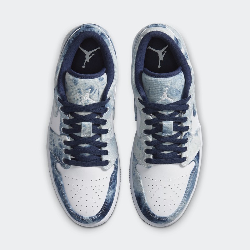 Air Jordan 1 Low "Washed Denim" | CZ8455-100