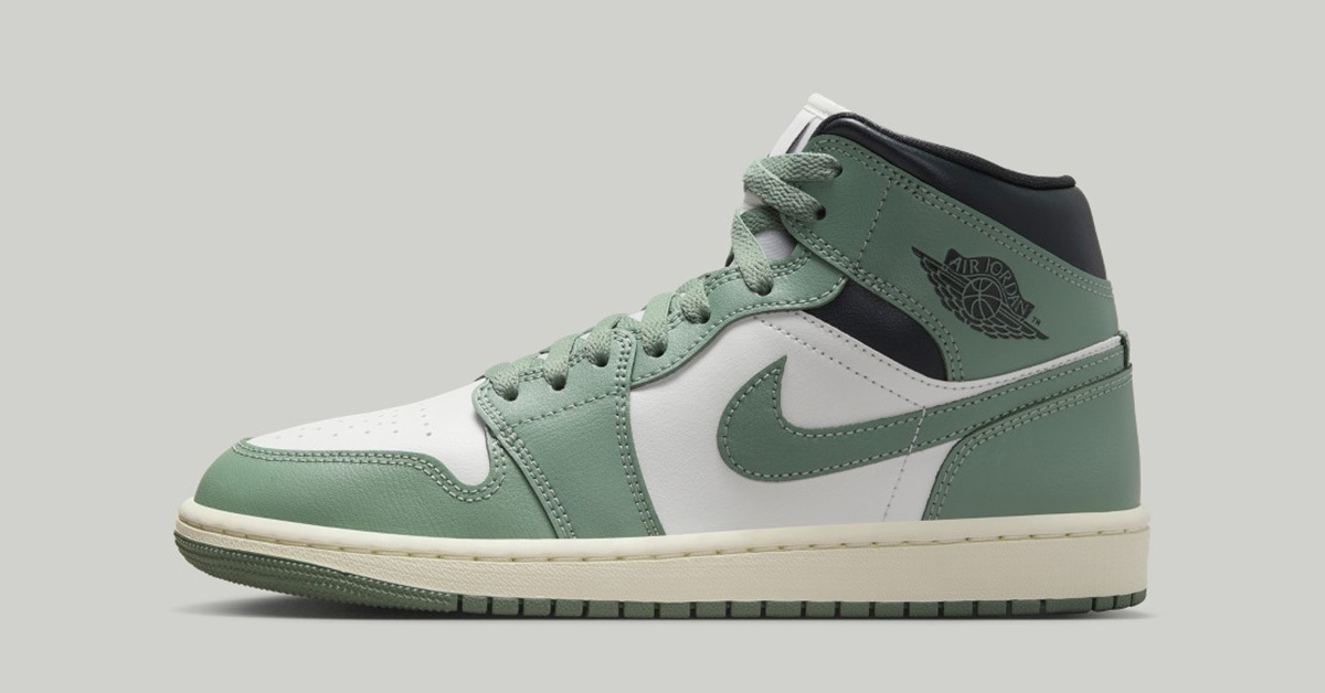 Der Air Jordan 1 Mid WMNS "Jade Smoke" ist noch bei Nike verfügbar