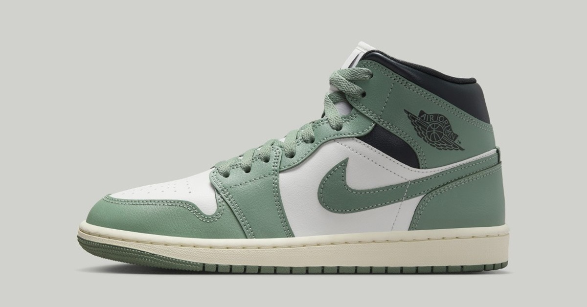 The Air Jordan 1 Mid WMNS "Jade Smoke" is Still Available at Nike The Air Jordan 1 Mid WMNS "Jade Smoke" is Still Available at Nike