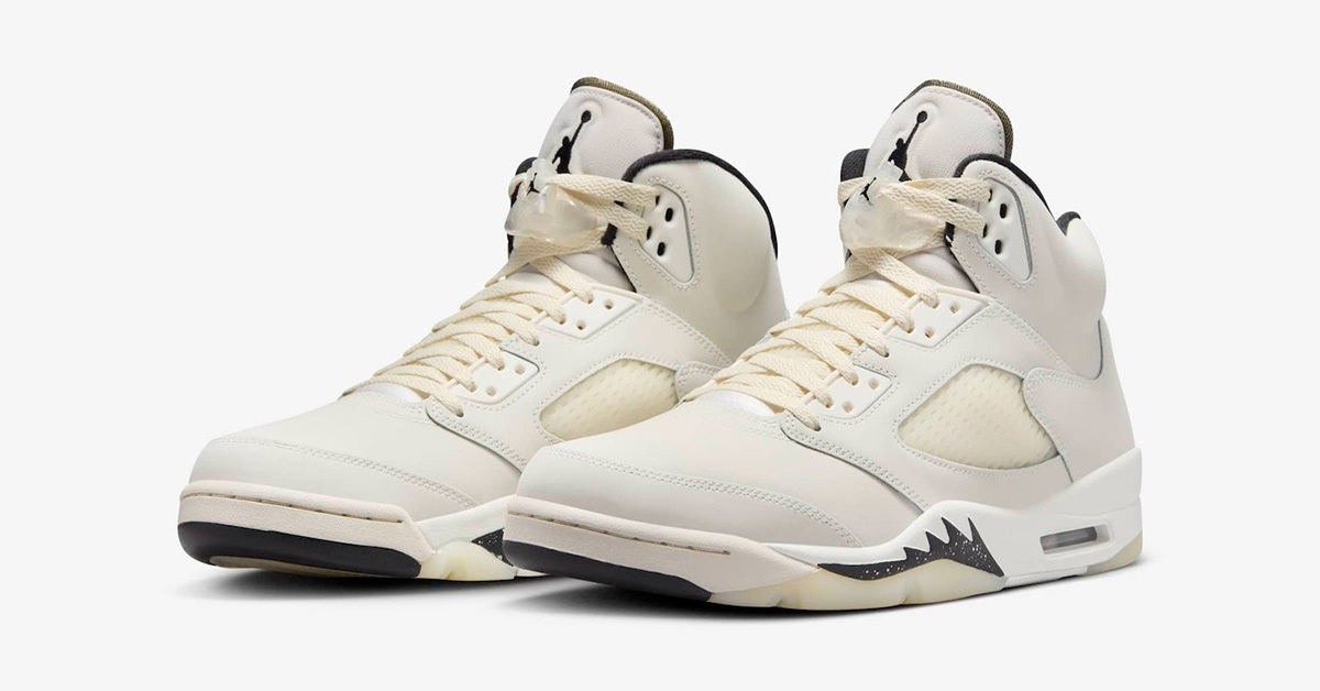 Der Air Jordan 5 SE „Sail“ bringt Eleganz und Zeitlosigkeit auf ein neues Level Der Air Jordan 5 SE „Sail“ bringt Eleganz und Zeitlosigkeit auf ein neues Level
