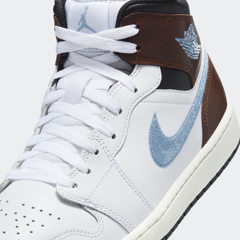 Air Jordan 1 Mid SE "Brown Blue Grey" | FQ7831-142