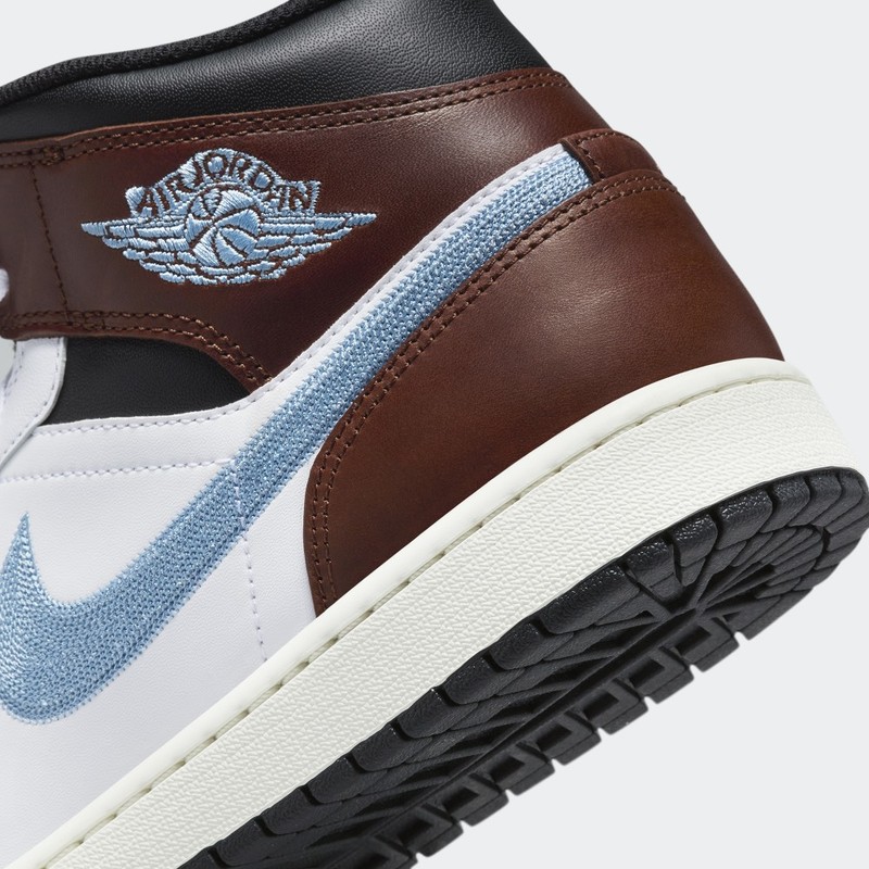 Air Jordan 1 Mid SE "Brown Blue Grey" | FQ7831-142