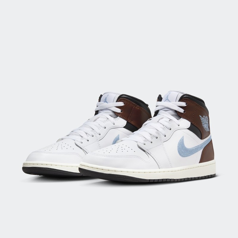 Air Jordan 1 Mid SE "Brown Blue Grey" | FQ7831-142