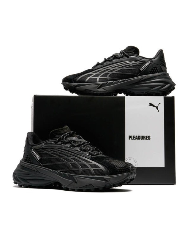 Pleasures x PUMA Spirex "Black" | 396037-01