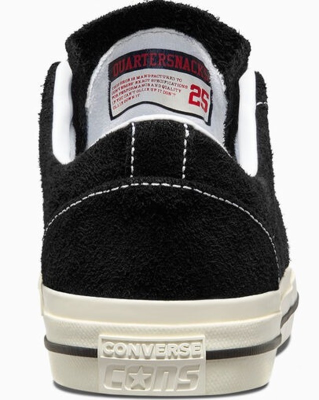 Quartersnacks x Converse One Star Pro "Black" | A09555C