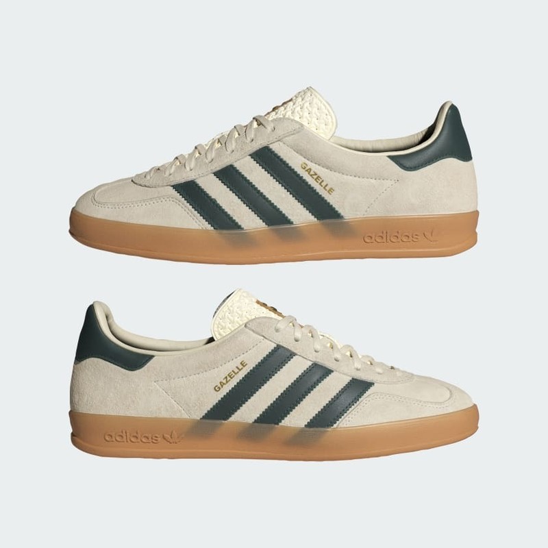 adidas Gazelle Indoor "Cream White/Green" | IH7502