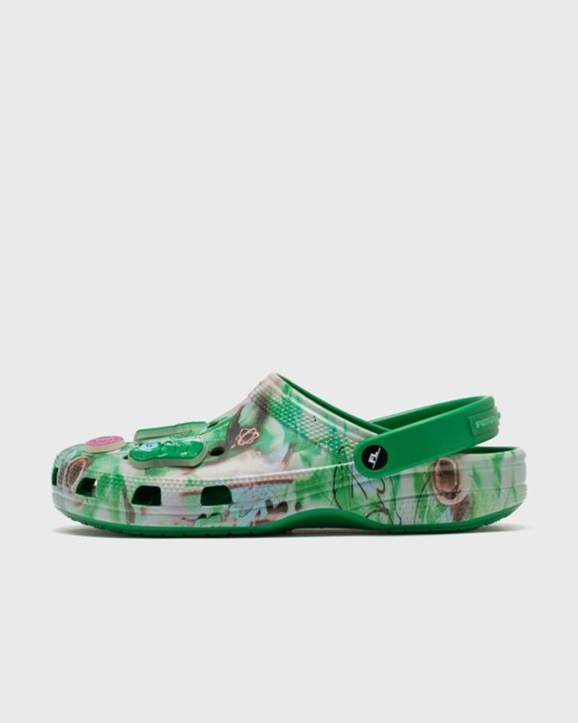 Futura Laboratories x Crocs Classic Clog "Green Ivy" | 209622-3WH