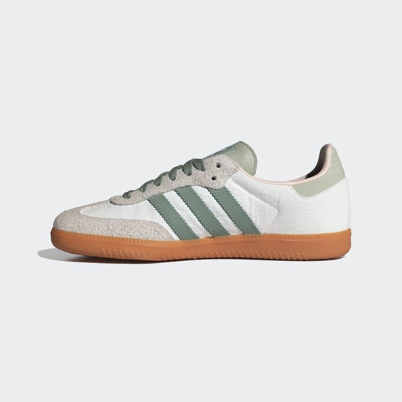adidas Samba OG "White/Silver Green" | ID0492