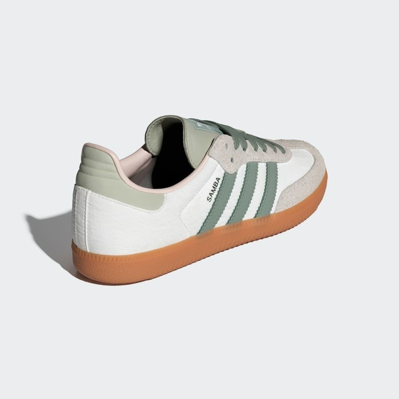adidas Samba OG "White/Silver Green" | ID0492