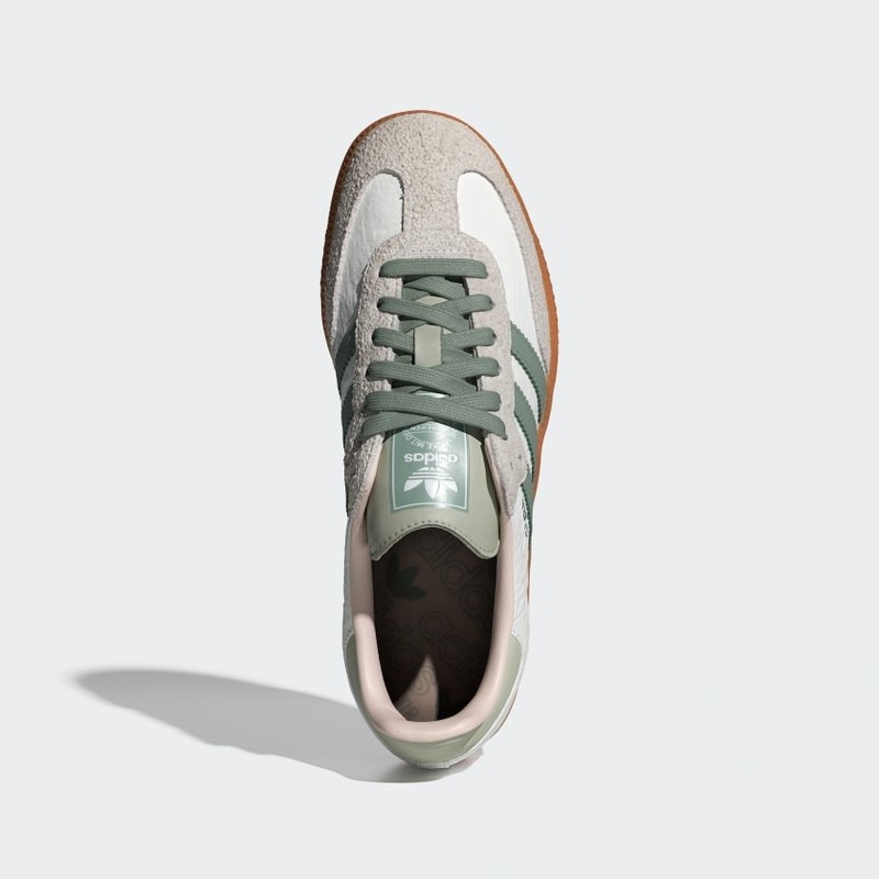 adidas Samba OG "White/Silver Green" | ID0492