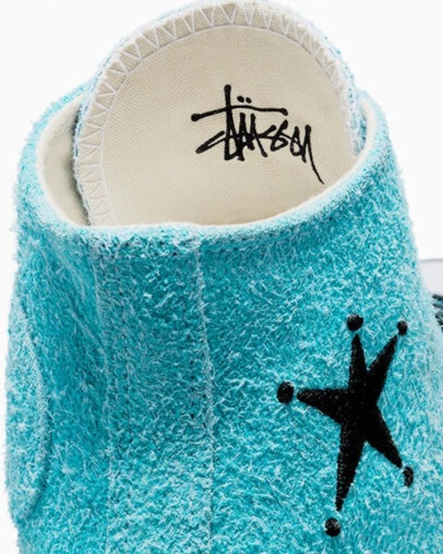 Stüssy x Converse Chuck 70 High "Sky Blue" | A07663C