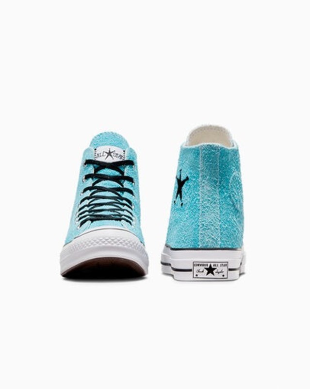 Stüssy x Converse Chuck 70 High "Sky Blue" | A07663C
