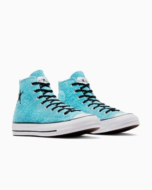 Stüssy x Converse Chuck 70 High "Sky Blue" | A07663C