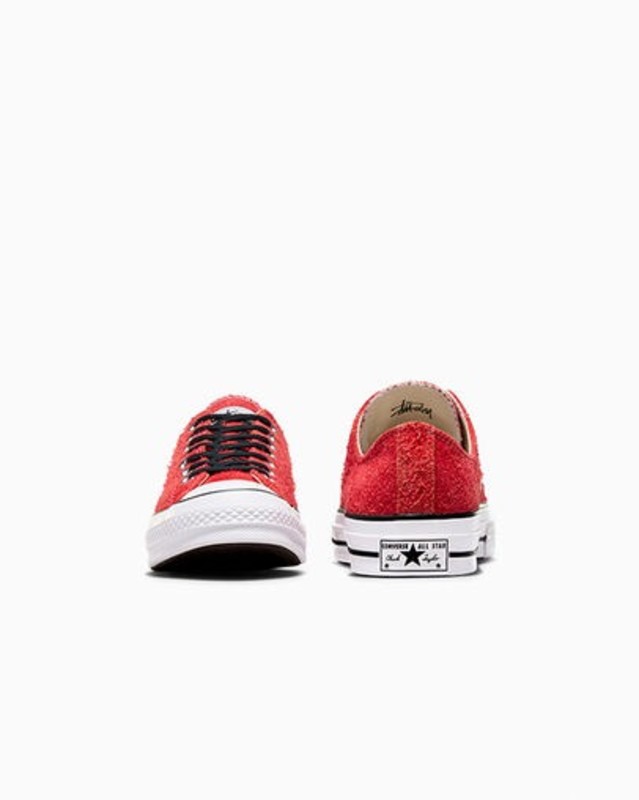Stüssy x Converse Chuck 70 Low "Poppy Red" | A07664C