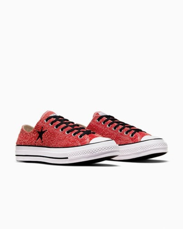 Stüssy x Converse Chuck 70 Low "Poppy Red" | A07664C