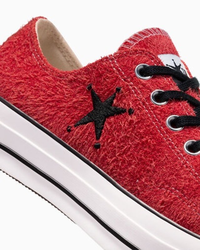 Stüssy x Converse Chuck 70 Low "Poppy Red" | A07664C