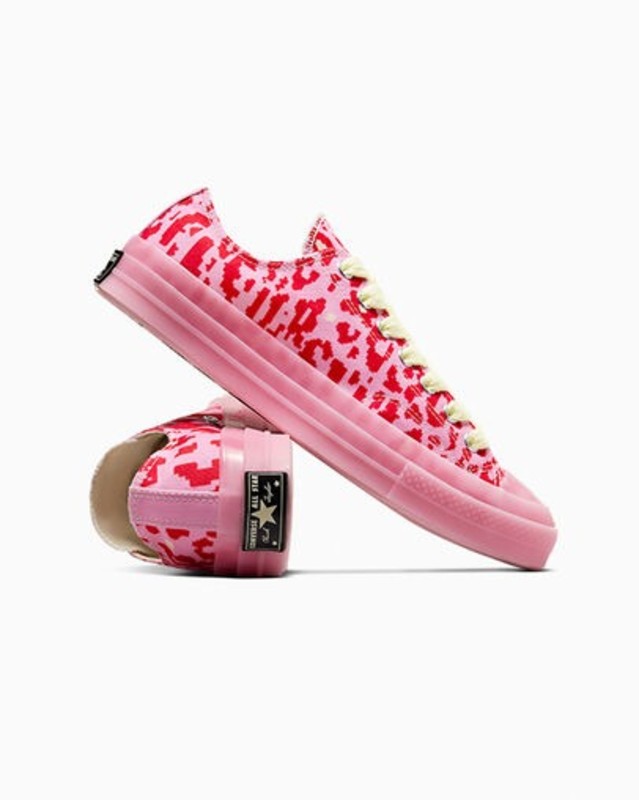 GOLF le FLEUR x Converse Chuck 70 Low "Digital Leopard Pink" | A08165C