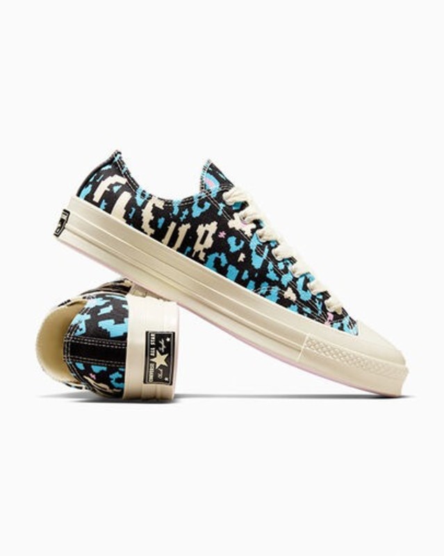 GOLF le FLEUR x Converse Chuck 70 Low "Digital Leopard Teal" | A11214C