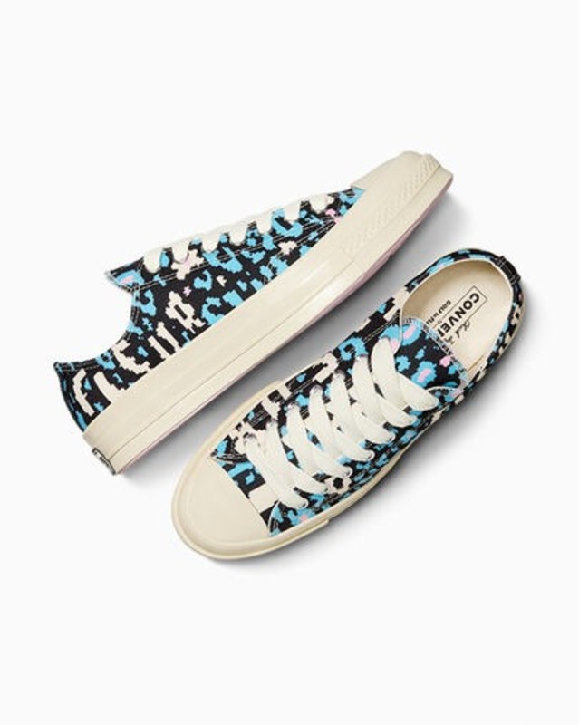 GOLF le FLEUR x Converse Chuck 70 Low "Digital Leopard Teal" | A11214C