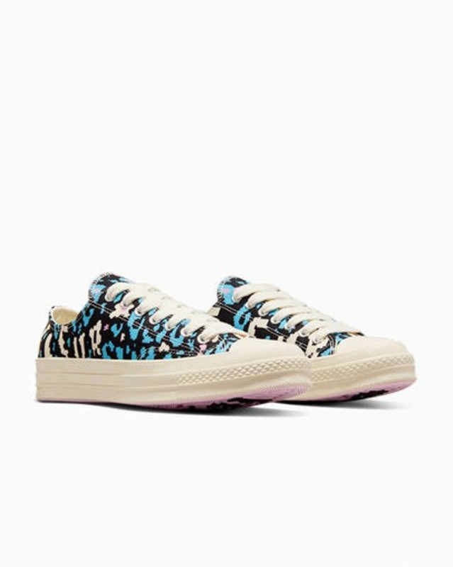GOLF le FLEUR x Converse Chuck 70 Low "Digital Leopard Teal" | A11214C
