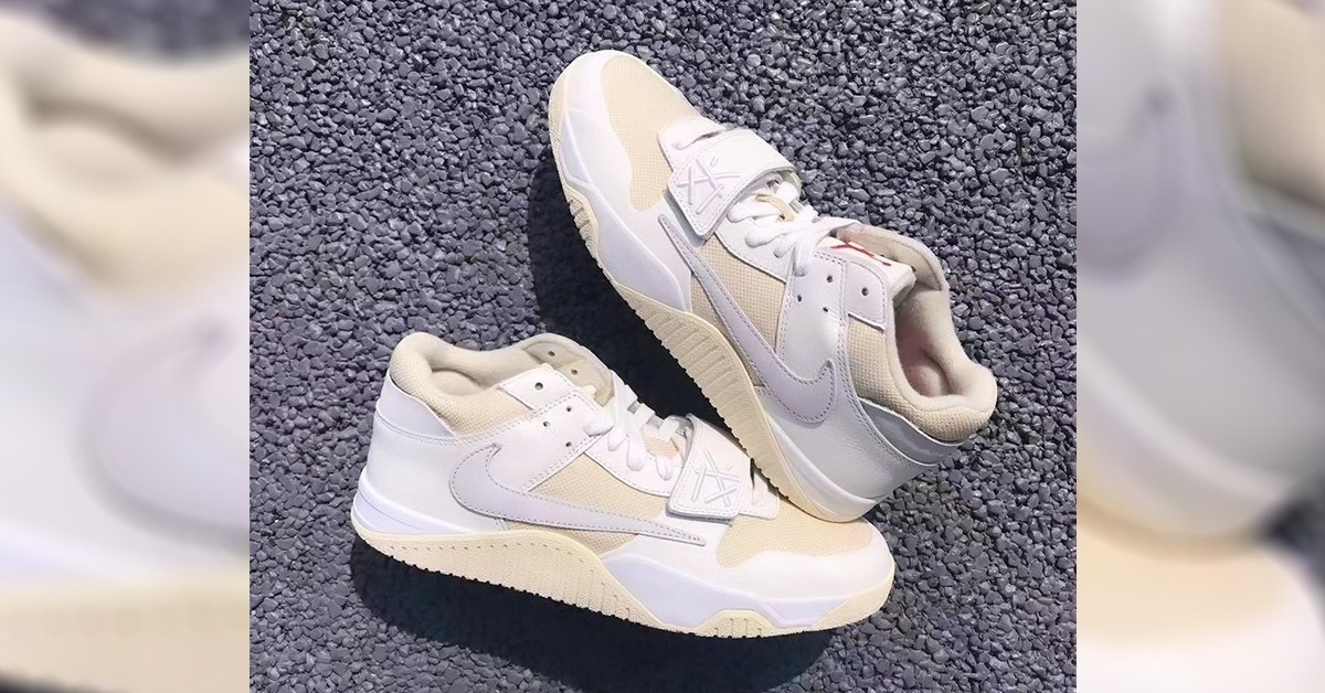 Travis Scott Introduces New Jordan Jumpman Jack "White Cream" Colourway Travis Scott Introduces New Jordan Jumpman Jack "White Cream" Colourway