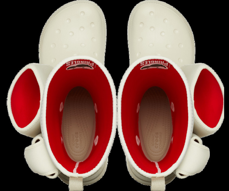 Pringles x Crocs Classic Crush Boot "Bone" | 209691
