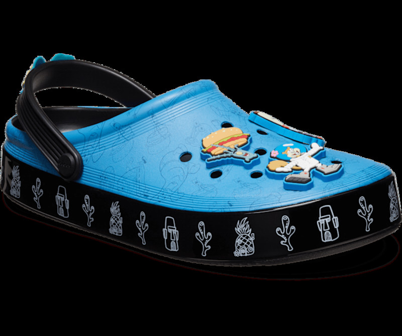 Spongebob x Crocs Off Court Clog "Bikini Bottom" | 209825-001 Spongebob x Crocs Off Court Clog "Bikini Bottom" | 209825-001