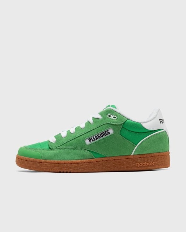 Pleasures x Reebok Club C Bulc "Spring Green" | RMIA054C99MAT0015055