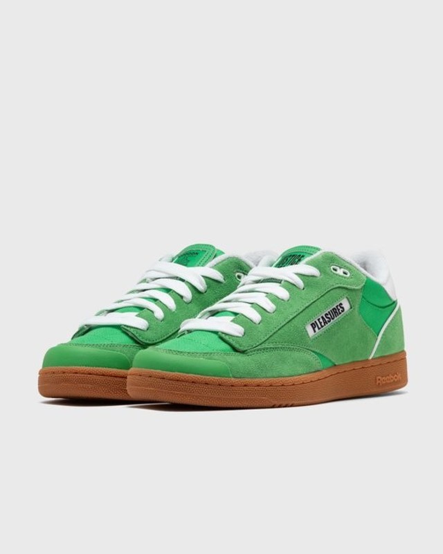 Pleasures x Reebok Club C Bulc "Spring Green" | RMIA054C99MAT0015055