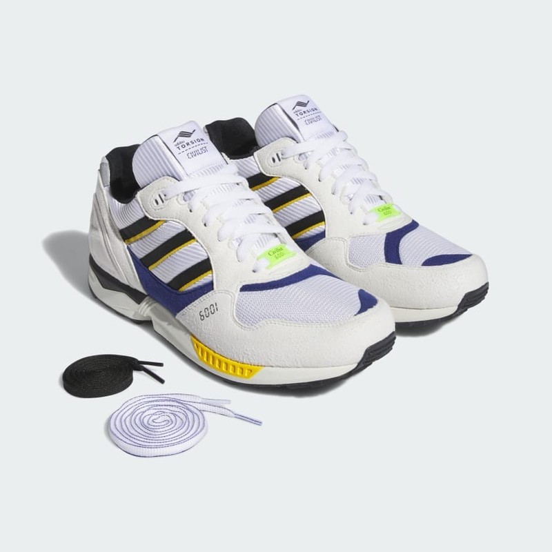 Civilist x adidas ZX 6001 B "Crystal White" | ID3551