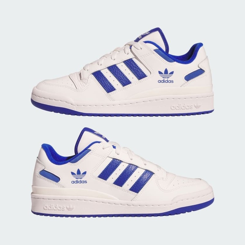 adidas Forum Low CL "White/Blue" | IH7829